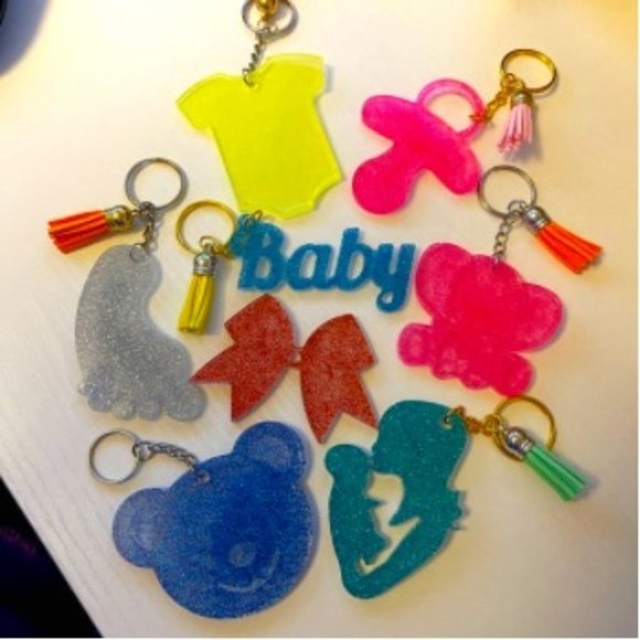 🎉🎉4x HP🎉🎉 Handmade Baby Keychains - Picture 1 of 10